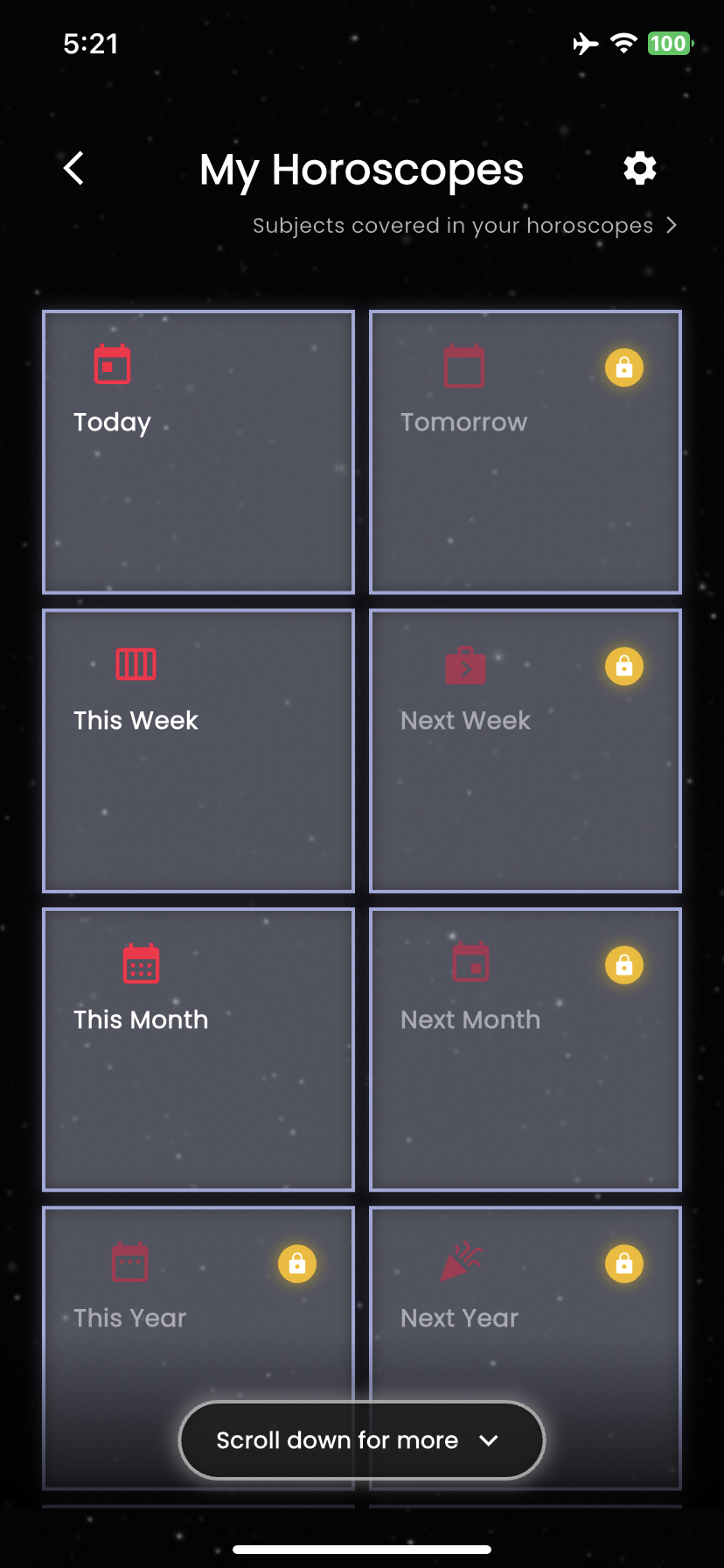 App Menu